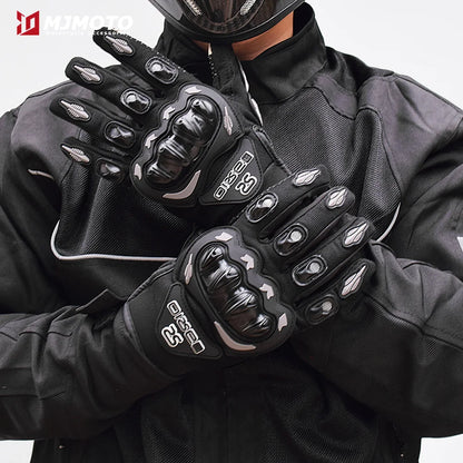 Winter Motorcycle Gloves Windproof Waterproof Guantes Moto Men Motorbike Riding Gloves Touch Screen Moto Motocross Gloves