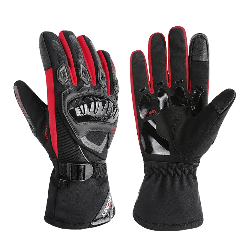 Winter Motorcycle Gloves Windproof Waterproof Guantes Moto Men Motorbike Riding Gloves Touch Screen Moto Motocross Gloves