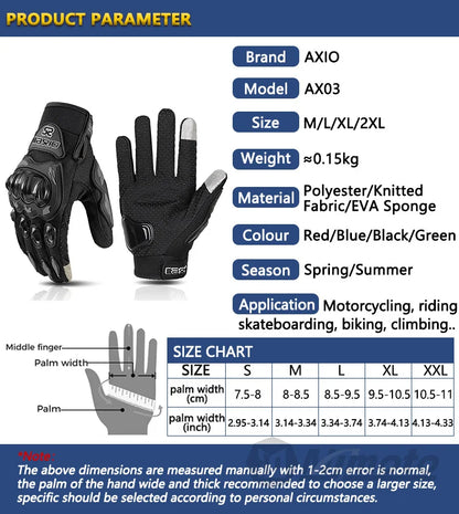 Winter Motorcycle Gloves Windproof Waterproof Guantes Moto Men Motorbike Riding Gloves Touch Screen Moto Motocross Gloves