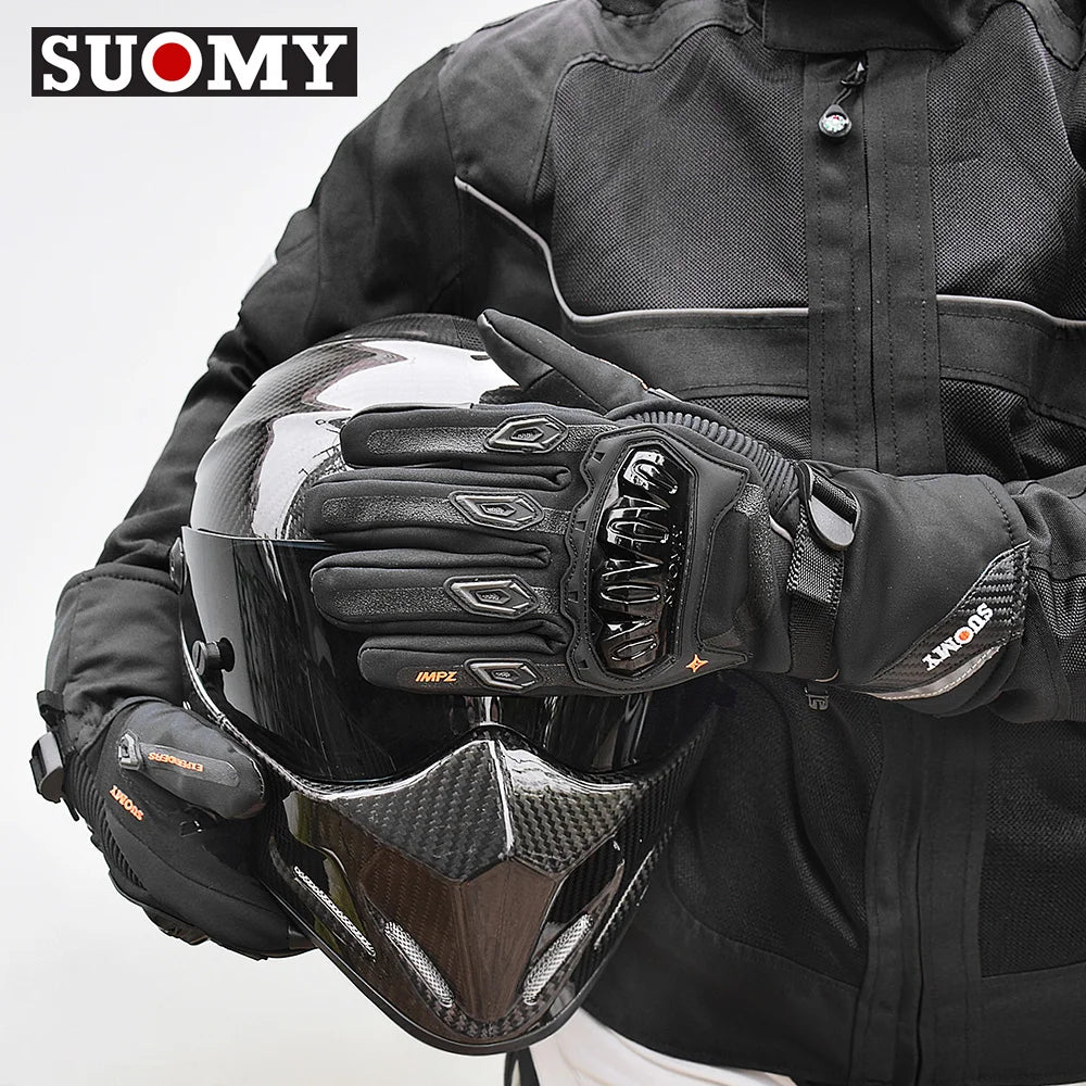 Winter Motorcycle Gloves Windproof Waterproof Guantes Moto Men Motorbike Riding Gloves Touch Screen Moto Motocross Gloves